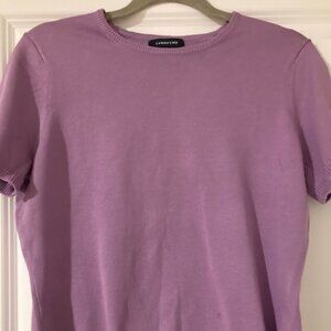 Land's End S/S sweater, lilac size Small